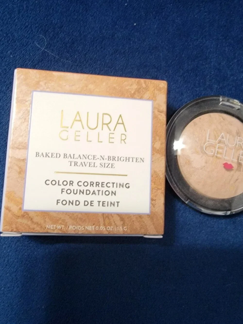 Laura Geller Baked Balance-n-Brighten Foundation Medium Color Correcting Travel - Picture 2 of 9
